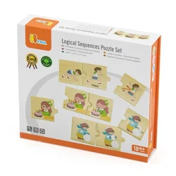Viga puzzle - logički niz - dnevne aktivnosti ( 1041879 )