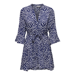 ONLY Obleka ONLCLEMMENTINE temno modra/bela