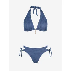 Cupshe Bikini Triangle modra
