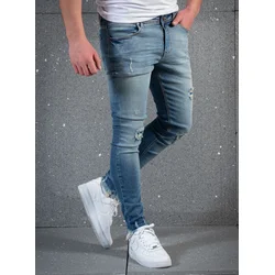 Denistar Muške farmerke 100-2443, Slim fit, Teksas