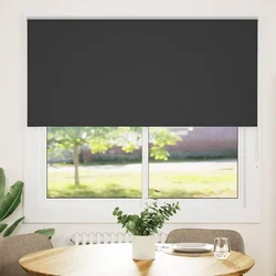 Rolo zavjesa Blackout Black 160x150 cm Širina tkanine 156,6 cm