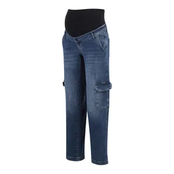LOVE2WAIT Kargo kavbojke moder denim