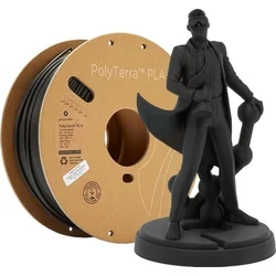 Polymaker PolyTerra PLA Charcoal Black - 1,75 mm/1000 g