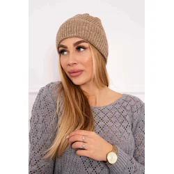 Kesi Cap thin Oliwia K252 dark beige