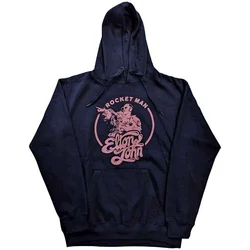 Elton John Rocketman Circle Point Navy Blue M Kapuco