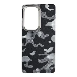 Maska silikonska/ karbon Military za Samsung S25 Ultra
