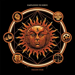 Employed To Serve - Fallen Star (Limited Edition) (Orange W/Black Splatter Coloured) (LP)