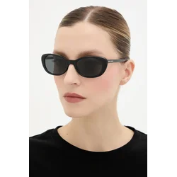 Sončna očala Saint Laurent ženska, črna barva, SL 822