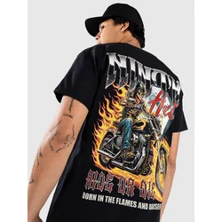 Ninth Hall Born In Flames moška majica black