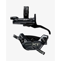 KOČNICA SHIMANO DEORE XT BL-M8200 + BR-M8220 DISK SET/J-KIT LEVA RUČICA + PREDNJA ČELJUST RESIN PAD FIN