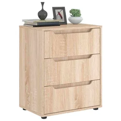 Komoda VISNES sonoma hrast 60x40x73 cm konstruirano drvo