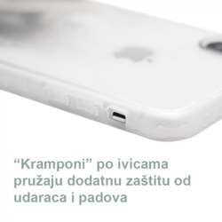 Maska Water Spark za iPhone 12 Pro Max (6.7) transparent pink-zelena