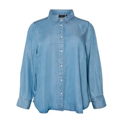 Zizzi Bluza JTHilde svetlo modra