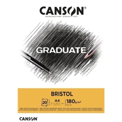 Canson Pad Graduate Bristol Skicirka A4 180 g