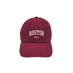 Pull&Bear Kapa BOSTON brusnica/bela