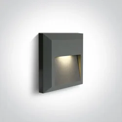 VANJSKA ZIDNA SVJETILJKA LED 2W/CCT/2700-3300-4000K/60lm/IP65 ANTRACIT