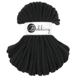 Bobbiny Jumbo 9 mm 30 m Black Vrvica