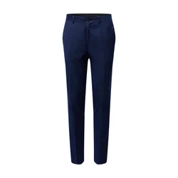 JACK & JONES Hlače na rob, modra