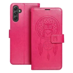 MEZZO Book case preklopna torbica za SAMSUNG GALAXY A14 4G / A14 5G dreamcatcher magenta