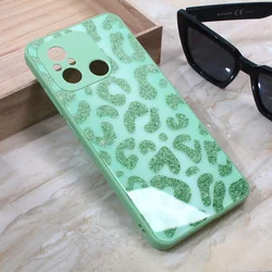 Maska za mobilni telefon Xiaomi Redmi 12C SHINY GLASS, Svetlozelena