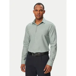 Calvin Klein Srajca LV019EU148 Svetlo zelena Slim Fit