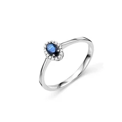 DIAMANT LETERNEL Prstan srebrna