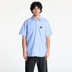 Srajca Comme des Garçons PLAY Black Emblem Woven Shirt UNISEX Stripe XL
