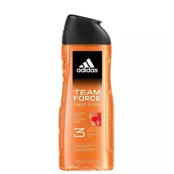 Adidas Muški gel za tuširanje Team force 3u1, 400 ml