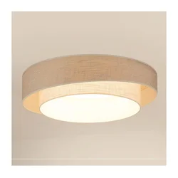 Brilagi - LED prigušiva svetiljka DOVER SHINE LED/24W/230V siva/krem + daljinski upravljač