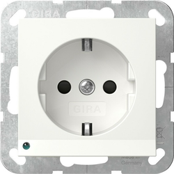 Gira Gira vtičnica za vtičnice LED luči čiste bele barve 417003, (21225331)