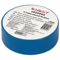 NEX PVC izolacijski trak s022005 19 mm x 10 m moder