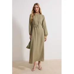 Trendyol Modest Ženska haljina Tctss25Eb00096, Kaki