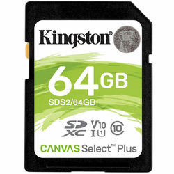 KINGSTON Memorijska kartica SD Card 64GB SDS2/64GB class 10 U1