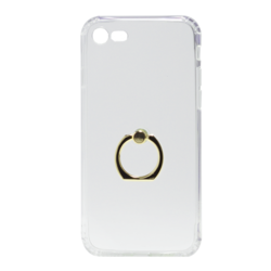 Maska HOCO Metal Finger Holder za iPhone 7/ 8/ SE (2020)/ SE (2022) zlatna