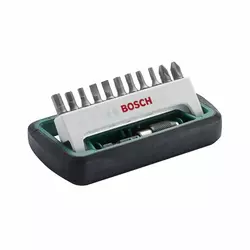 BOSCH 12-delni set bitova odvrtača Standard, mešani (S, PH, PZ, HEX, T) 2608255995