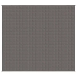 Obtežena odeja siva 200x225 cm 9 kg blago
