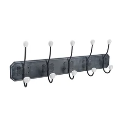 Vešaonik sa 5 kuka 60x20cm sort Atmosphera Createur Dinterieur