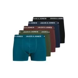 JACK & JONES Boksarice JACTEO, modra, zelena, rdeča, črna
