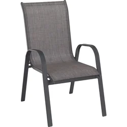 Xora STOL aluminij, jeklo antracit, rjava