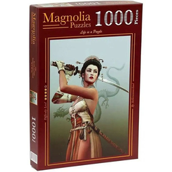 Magnolia - Puzzle Pripravljen na boj - 1 000 kosov