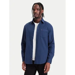 Tommy Jeans Srajca DM0DM23529 Mornarsko modra Regular Fit