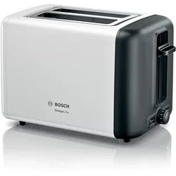 Bosch TAT3P421 Toster, 2 komore, 970 W, Beli