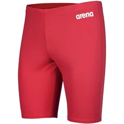 Mens swimsuit arena solid jammer red 34