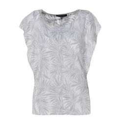 KOROSHI Bluza siva/bela