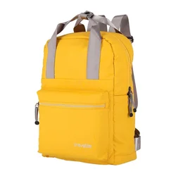 Travelite Basics Canvas Backpack Yellow