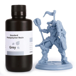 ELEGOO Smola za 3D štampač Standard Resin 1kg - Grey siva