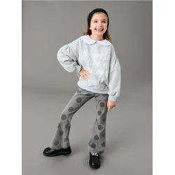 Sinsay - Pantalone na zvono - sivo