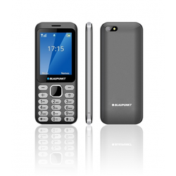 BLAUPUNKT telefon na tipke FL 02 2G (Dual SIM), siv