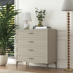 Hanah Home komoda BE122, 85,6 cm, peščar