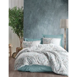 COTTON BOX Posteljina Mode Line LENDELL, 140x200 cm, Plavo-bela